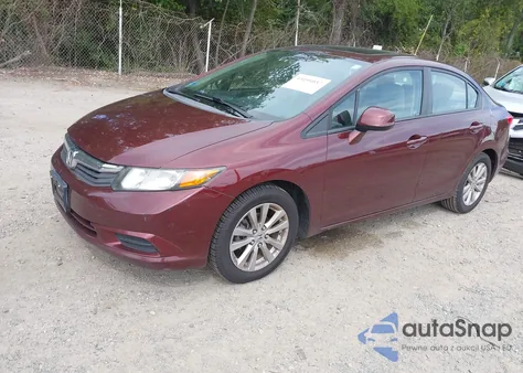 2012 Honda Civic Ex-L из США, поврежденный, VIN 19XFB2F90CE348334